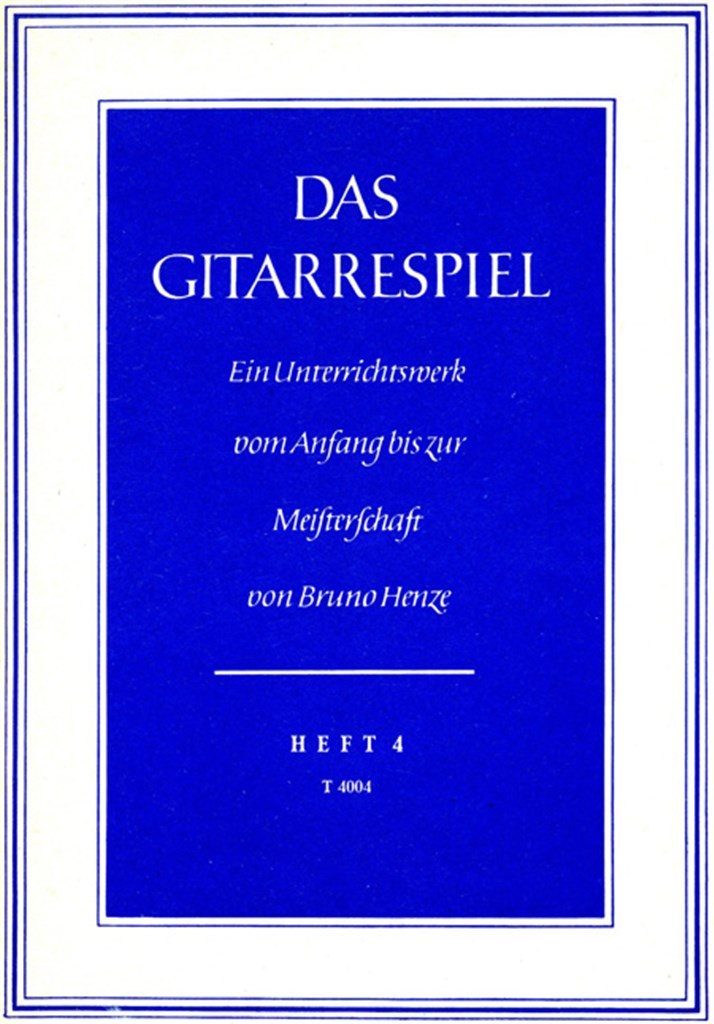 Das Gitarrespiel - Heft 4